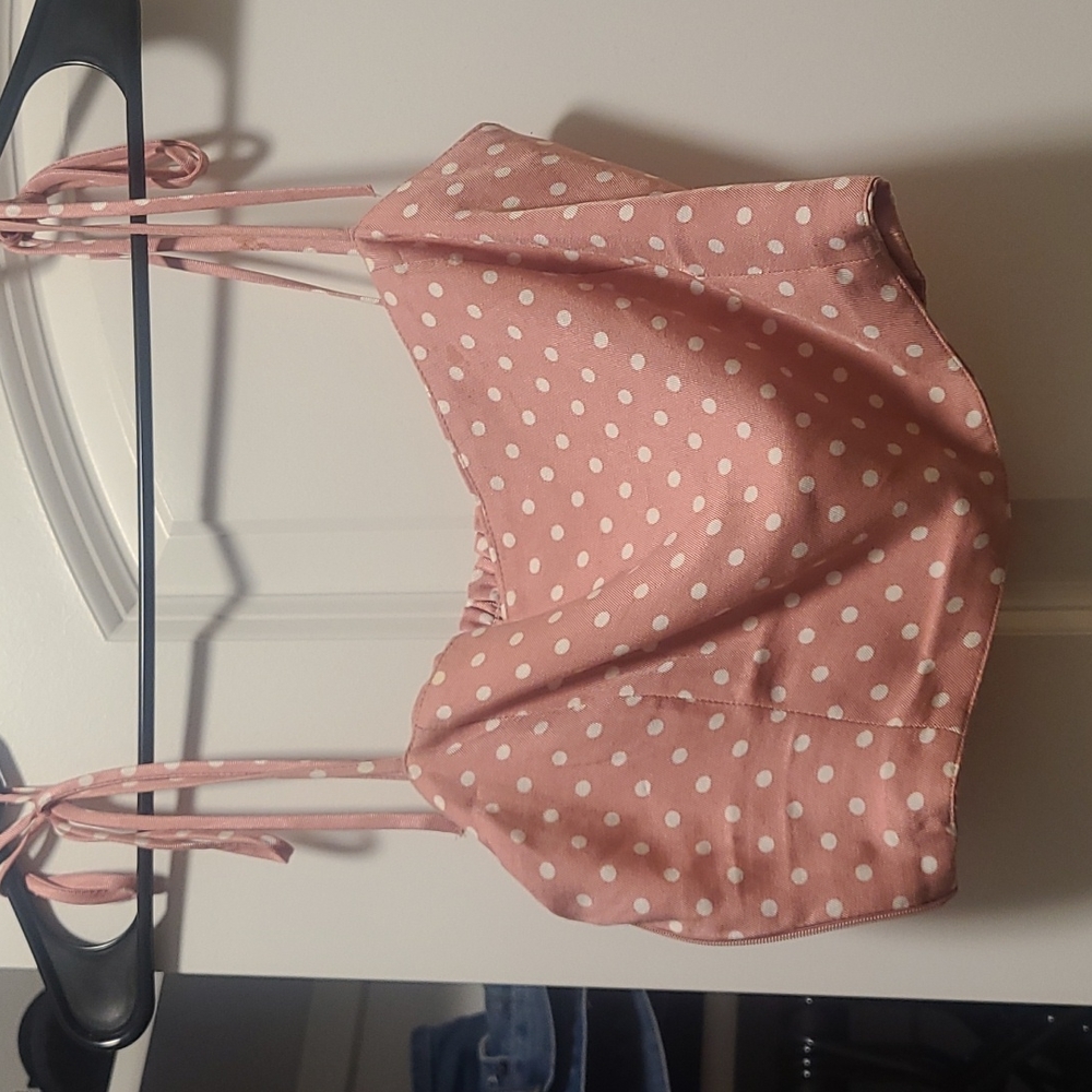 zara crop top
